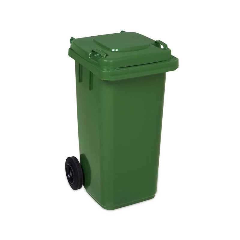 Pojemnik na odpady zielony 120L