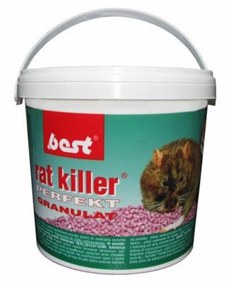 Rat killer perfekt granulat 1 kg / wiaderko / Sumin