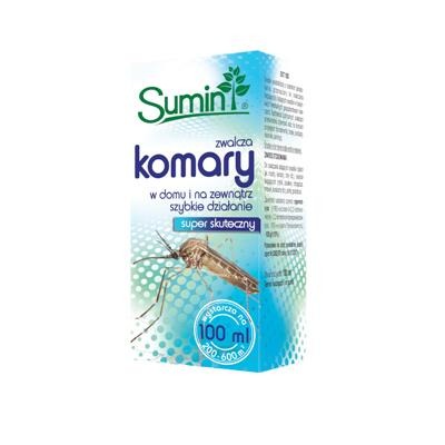 Koncentrat na komary w ogrodzie 100 ml Sumin