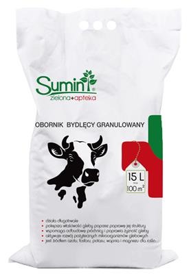 Obornik bydlęcy granulowany – nawóz naturalny 15 l Sumin