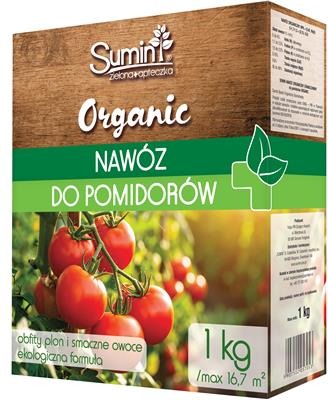 Nawóz organiczny granulowany do pomidorów 1 kg organic Sumin