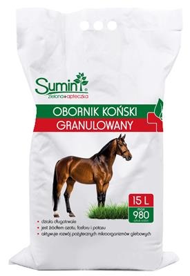 Obornik koński granulowany – nawóz naturalny 15 l Sumin